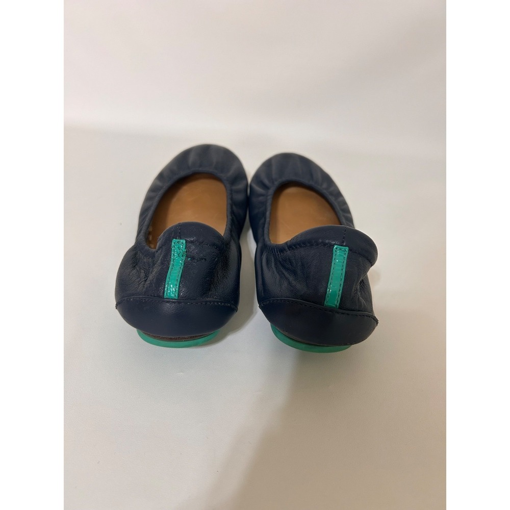 Tieks by Gavrieli Leather Ballet Flats California Navy Blue Shoes Womens Size 8 - Picture 9 of 13